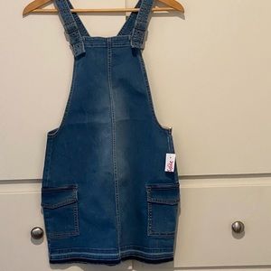 Justice ,denim skirtall , girls size 16.
